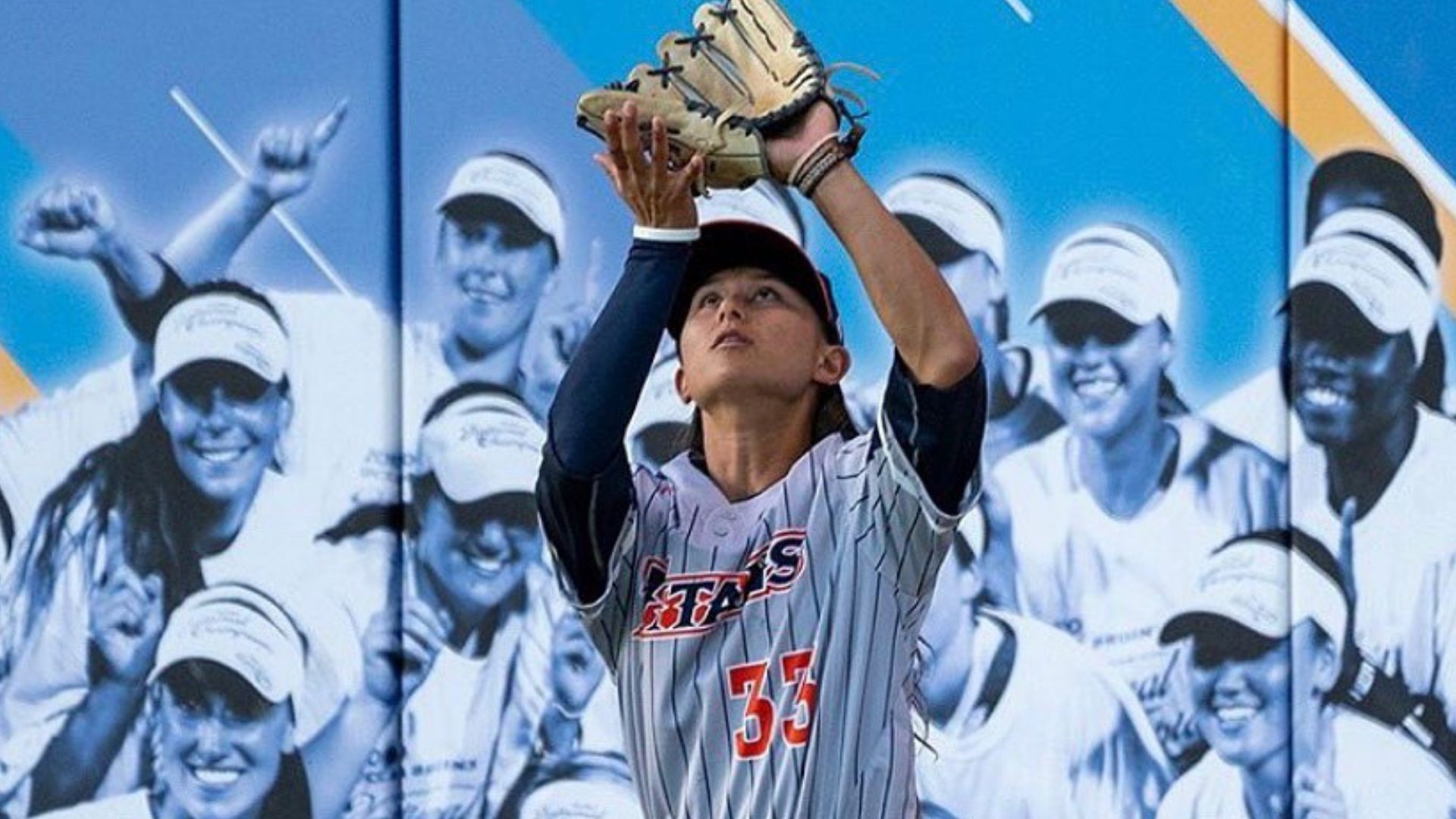 Staten Island FerryHawk pitcher and outfielder, Kelsie in an Instagram post