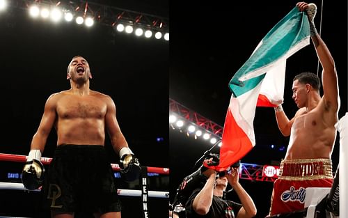 David Lemieux (left) and David Benavidez (right)