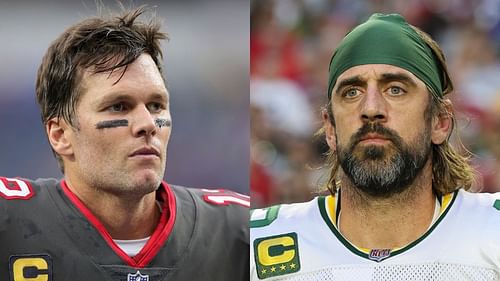 Colin Cowherd doesn't think Aaron Rodgers' Packers could beat Tom Brady's Bucs. Mandatory Credit: StyleCaster