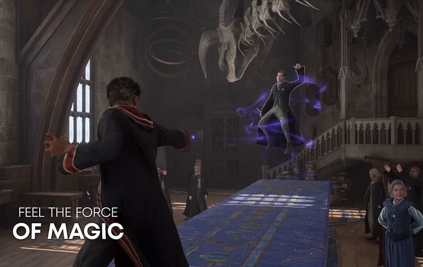 Hogwarts Legacy PS5 immersion trailer showcases dynamic light bars for  houses, haptic feedback, adaptive triggers, and more