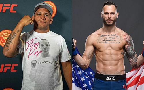 Gilbert Burns (L) ; Tony Kelly (R) [ Images credits:@gilbertburns and @tonykellymma via.Instagram]