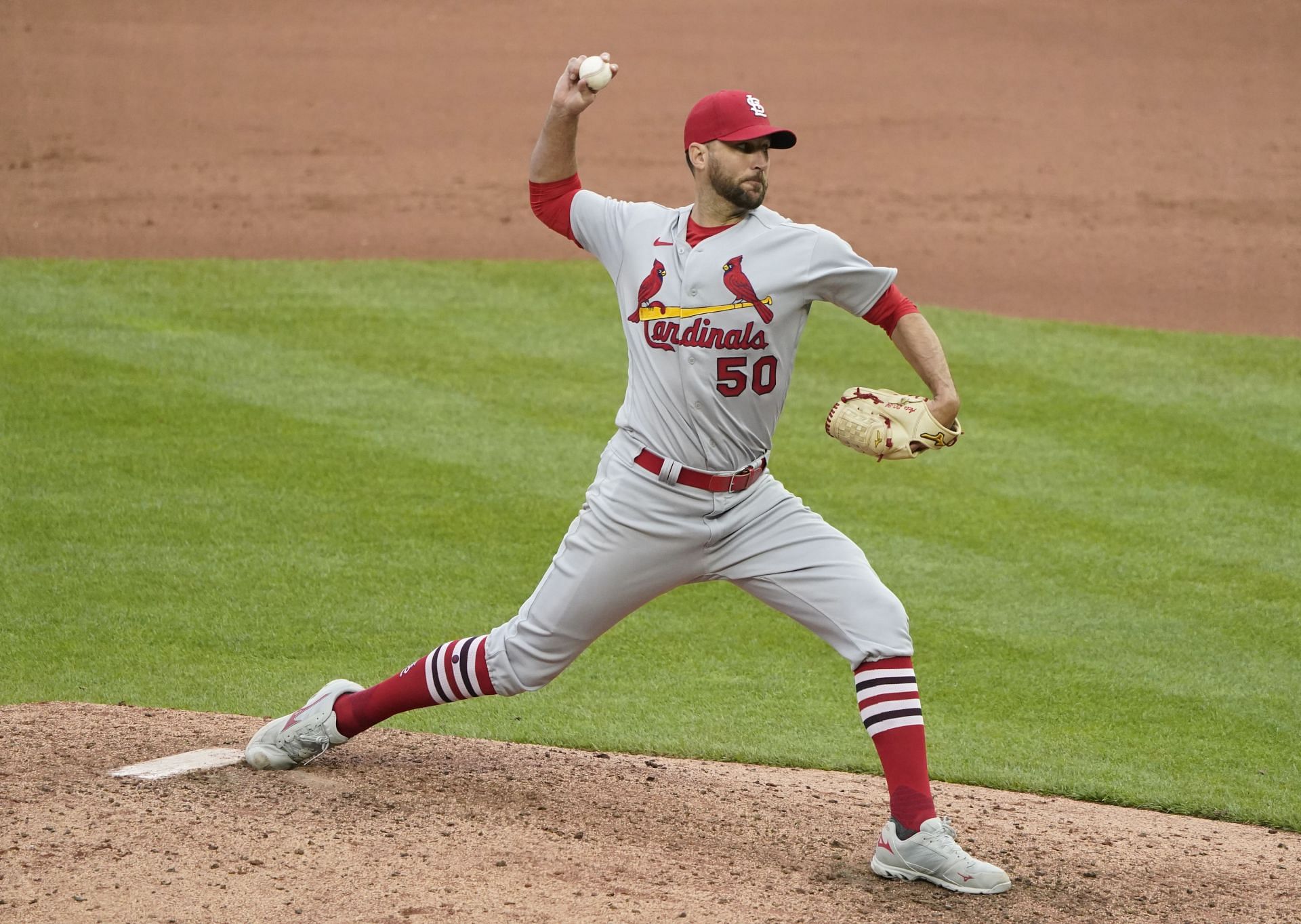 The St. Louis Cardinals&#039; Adam Wainwright