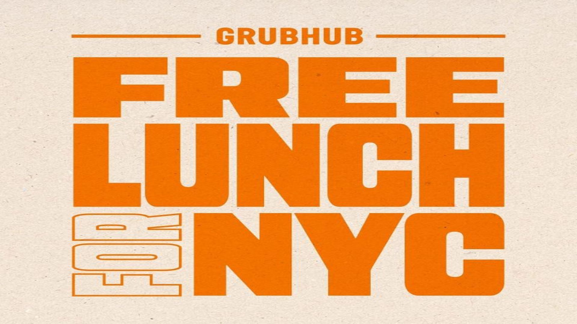Grubhub offered free lunch to New Yorkers, but the stunt backfired (Image via Grubhub)