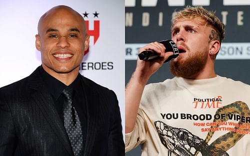 Ali Abdelaziz (left) and Jake Paul (right) (Images via Getty)