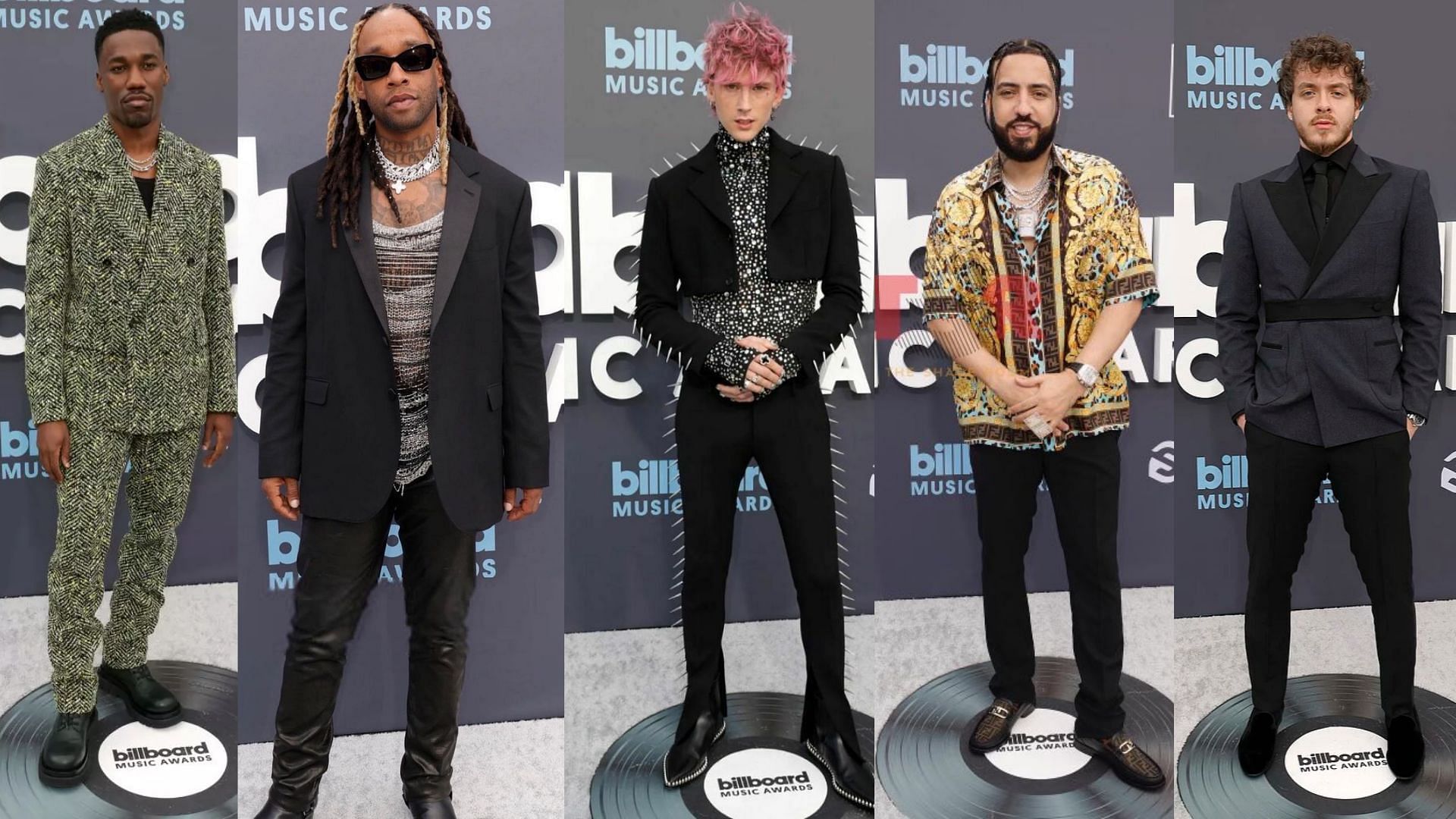 Billboard Music Awards 2022 red carpet: 5 best-dressed men (Image via Sportskeeda)