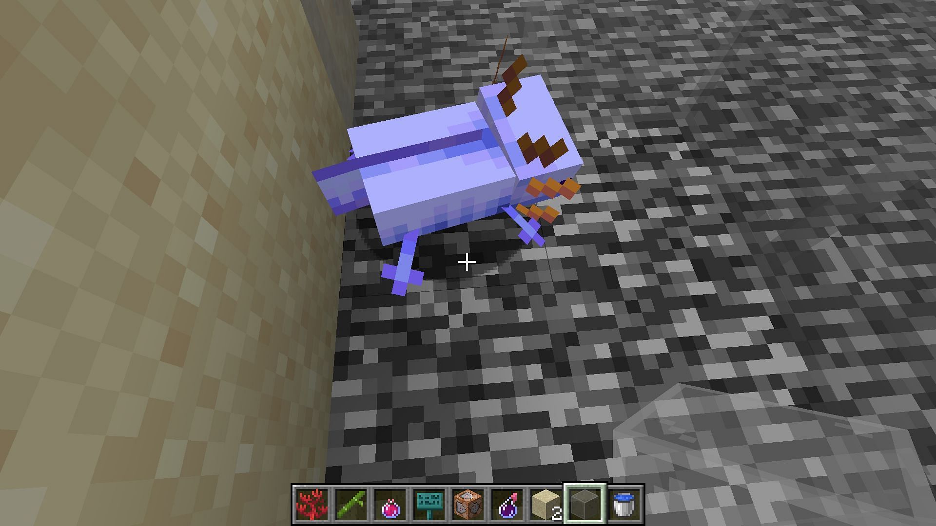 Blue axolotl (Image via Jira Minecraft)