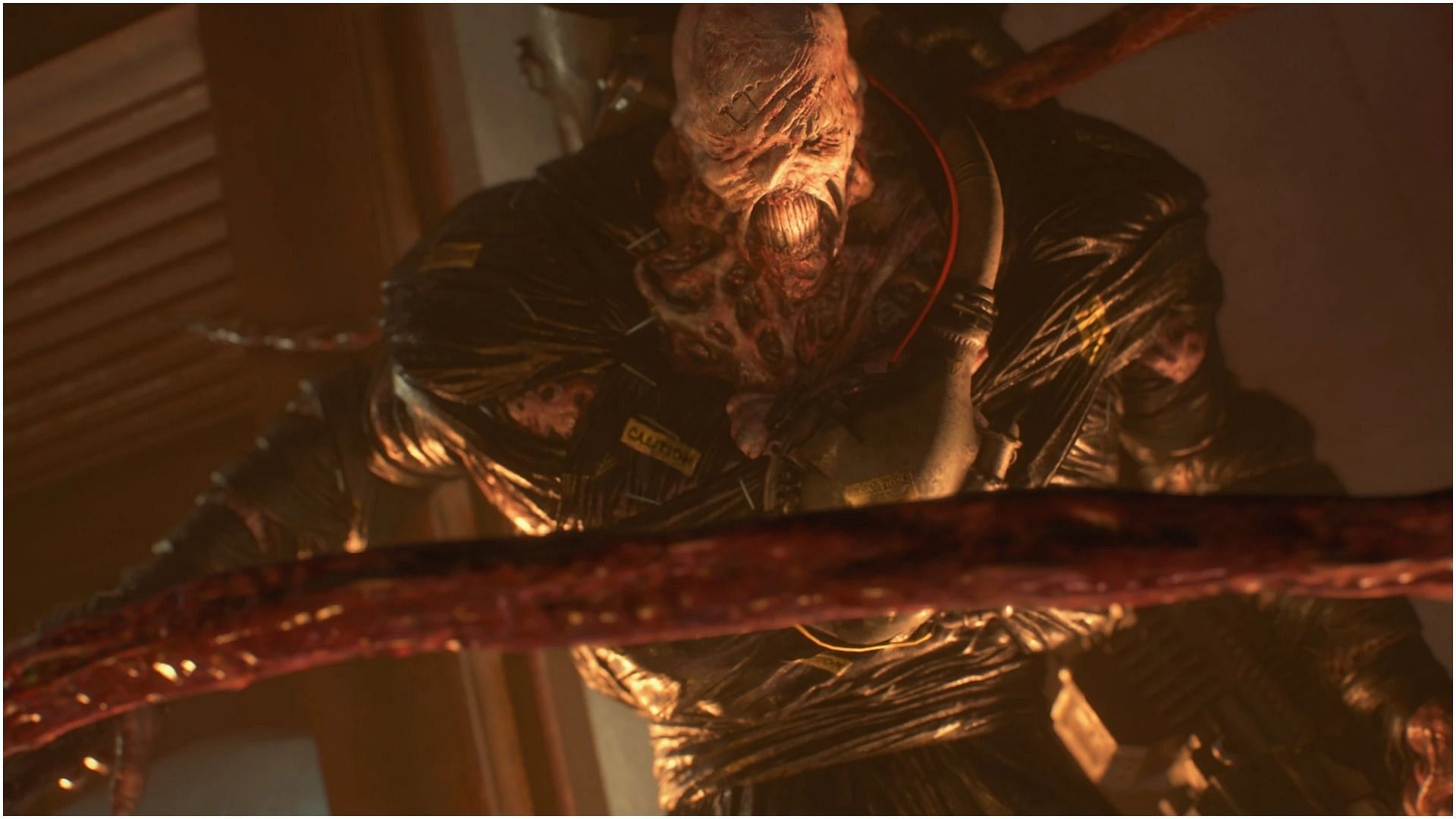 The Nemesis is an unrelenting beast (Image via Capcom)