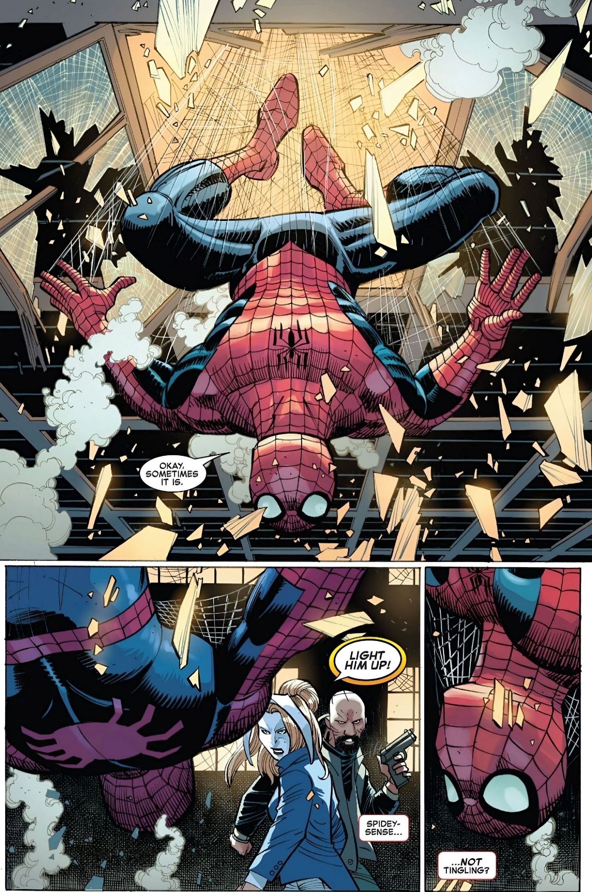A page from comic (Image via Marvel Comics)