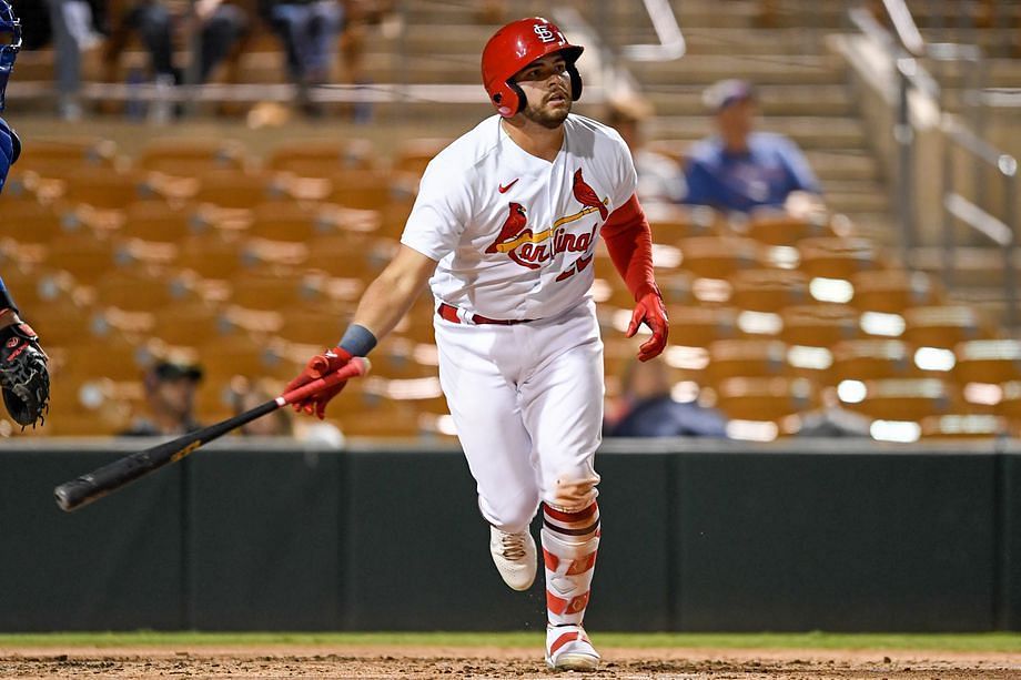 Outfielder Juan Yepez is just 24 years old but is helping the St. Louis Cardinals keep pace in the NL Central.