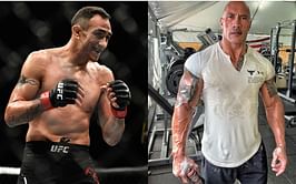 "That sh** gives me unparalleled confidence" - Tony Ferguson thrilled knowing 'The Rock' Dwayne Johnson watched him compete