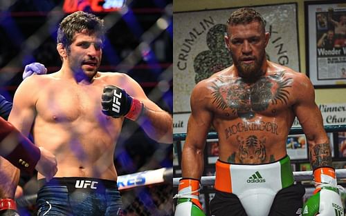 Beneil Dariush (L) and Conor McGregor (R) [Right image via @thenotoriousmma on Instagram]