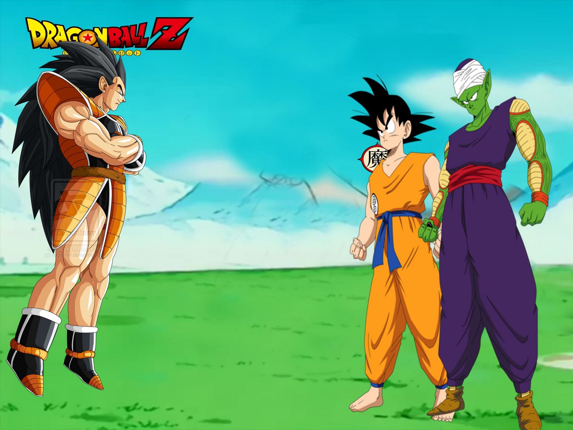 Goku&#039;s evil brother Raditz, a plot twist in Dragon Ball Z (Image via Deviantart/daimoha5a4)