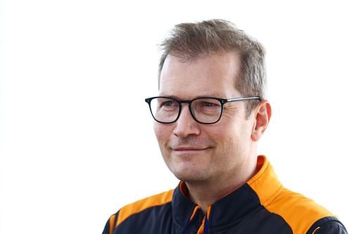 McLaren boss Andreas Seidl at the F1 Grand Prix of Saudi Arabia - Final Practice