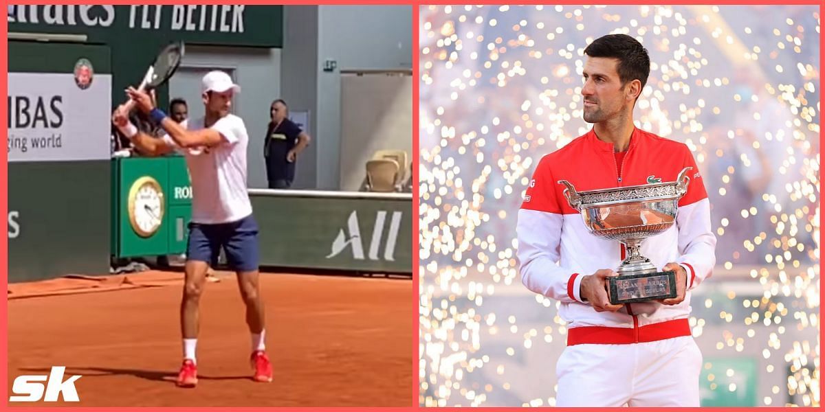 Novak Djokovic is looking to successfully defend his Roland Garros title.