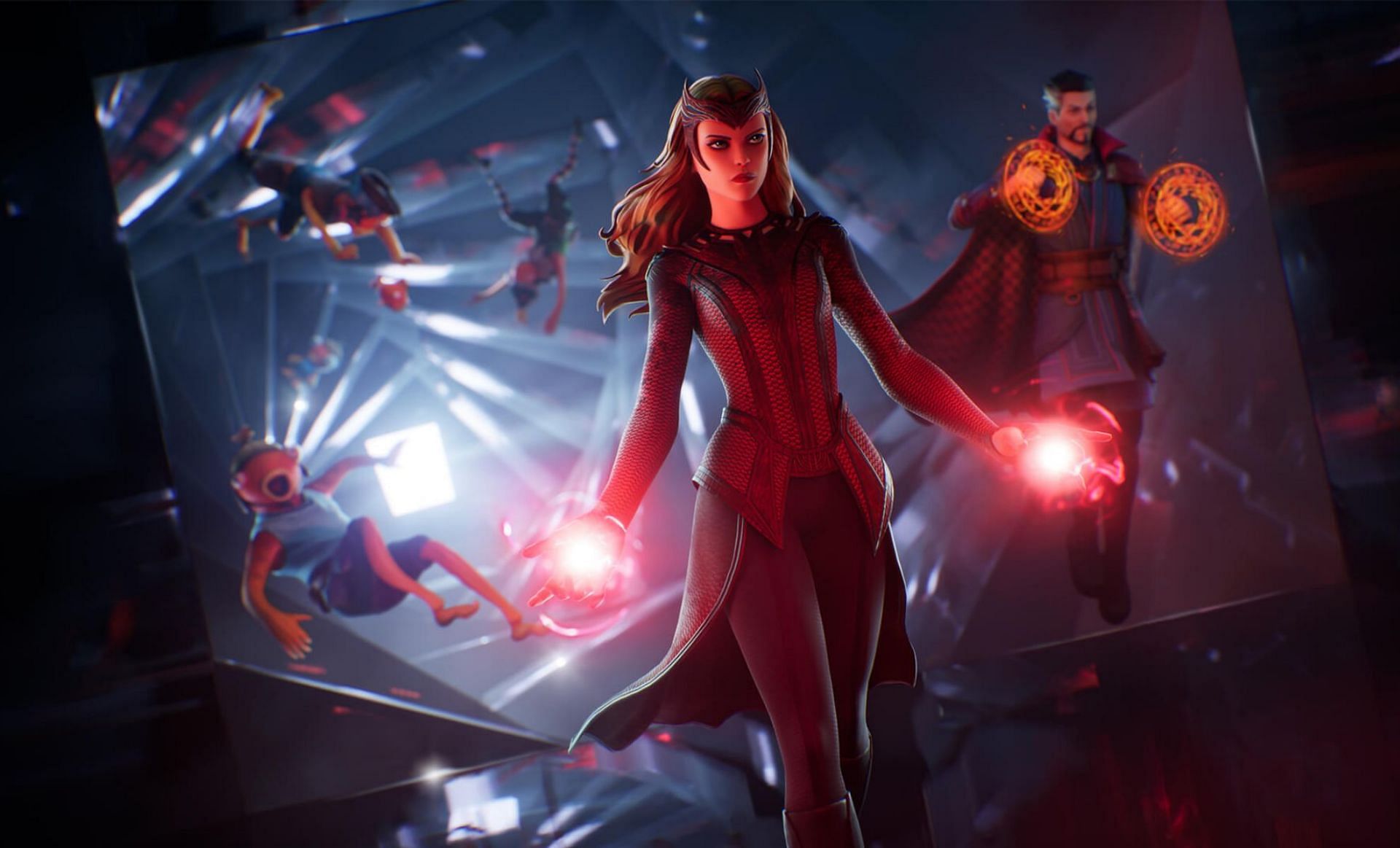 Scarlet Witch in Fortnite (Image via Epic Games)