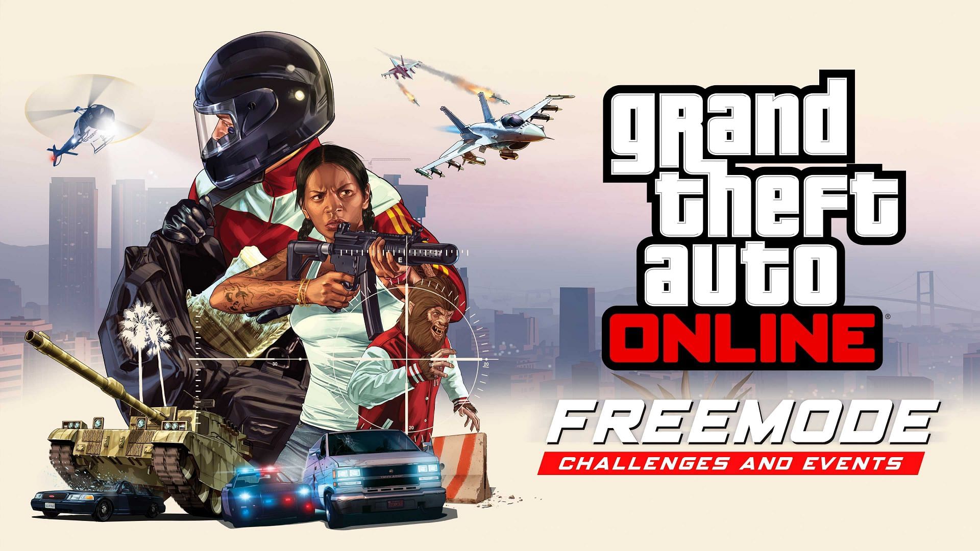 This week&#039;s bonuses are all about Freemode (Image via Rockstar Games)