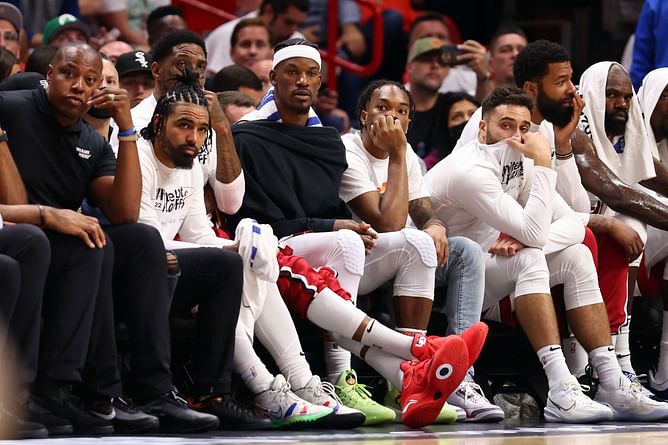 "Just shameful! Pat Riley will consider this a disgrace!" - Skip Bayless minces no words after Miami Heat's shambolic Game 2 against Boston Celtics sees them suffer blowout defeat