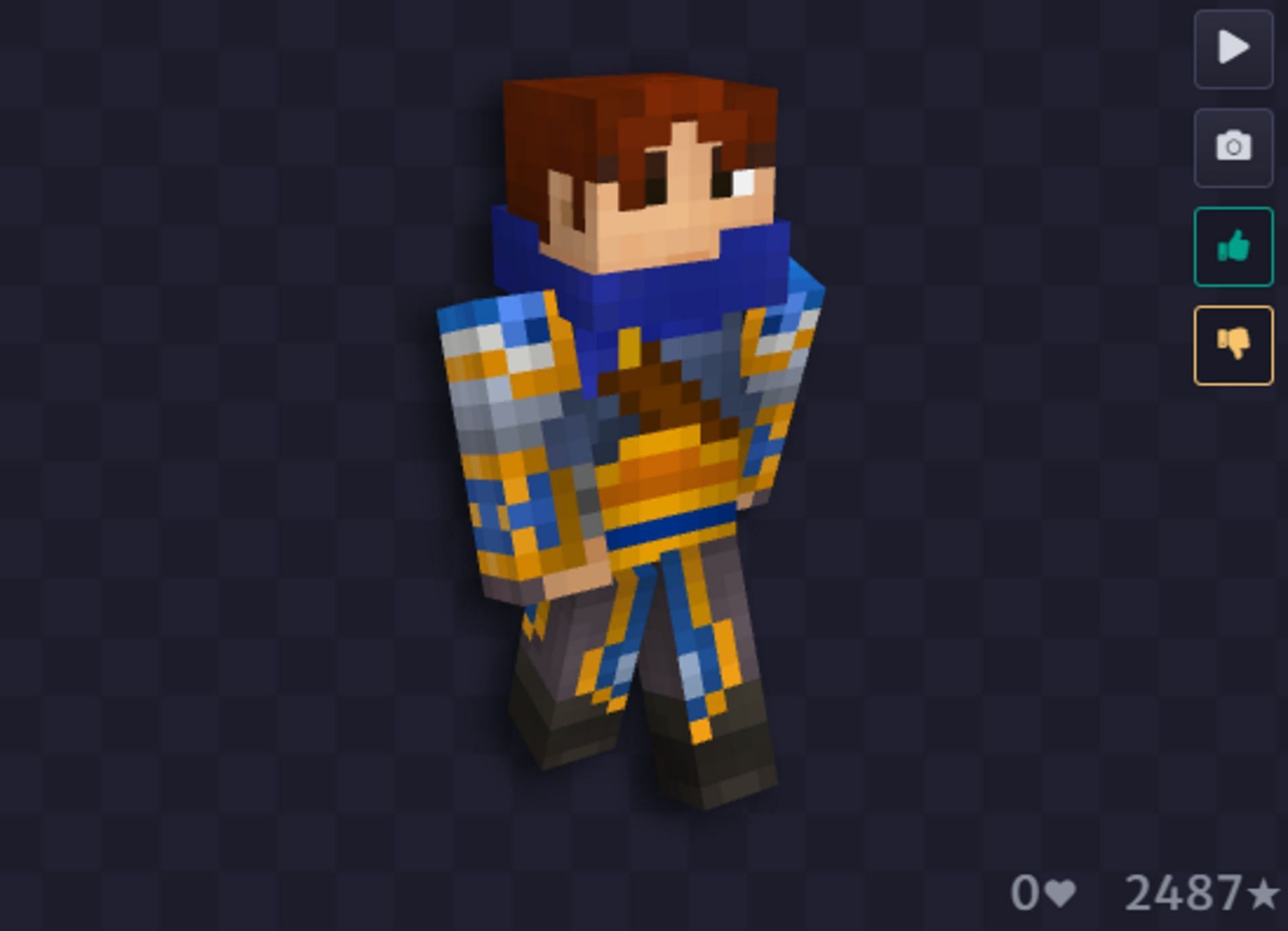 Fly the standard of Demacia by becoming League of Legends&#039; Garen (Image via NameMC)
