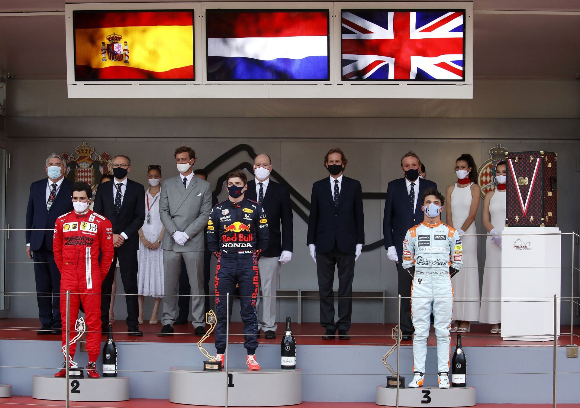 We had a McLaren on the podium last time around!