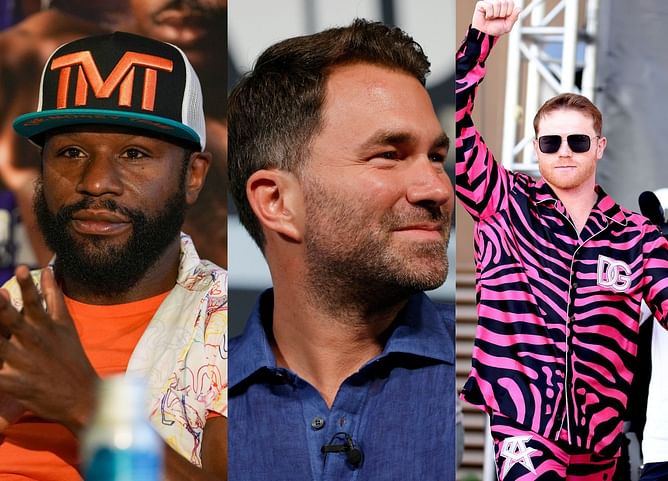 Watch: Eddie Hearn explains why Floyd Mayweather Jr. is jealous of Canelo Alvarez