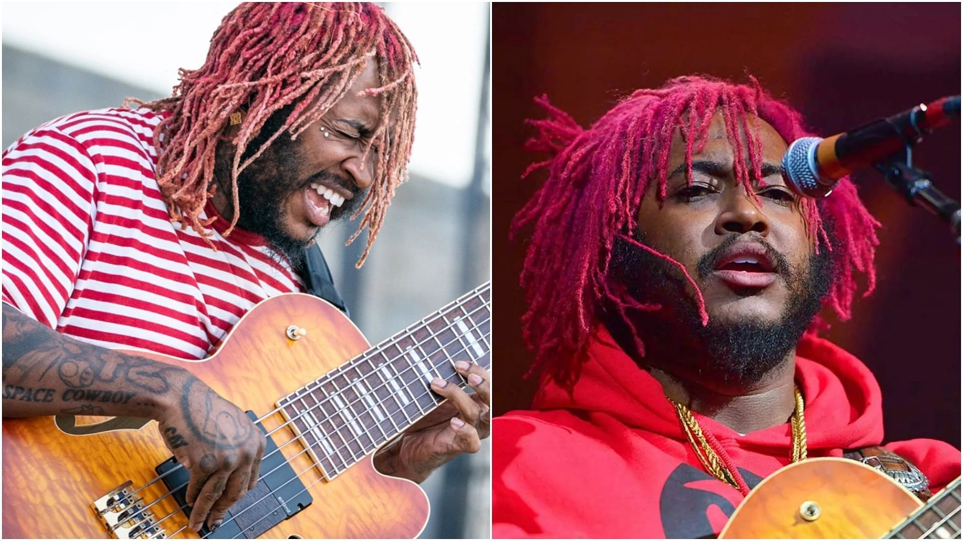 Thundercat has announced new dates for his North American Tour (Images via Douglas Mason and Prince William /Getty Images)