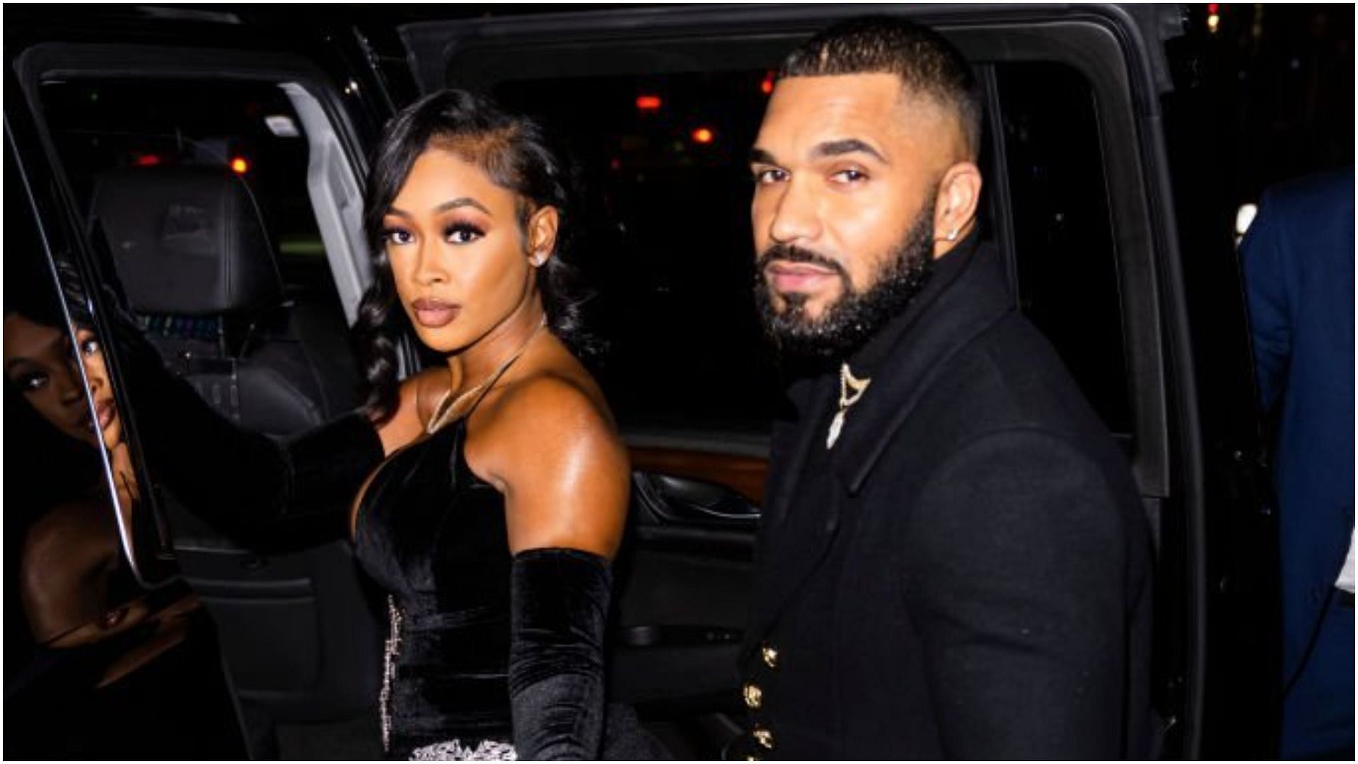 Miracle Watts and Tyler Lepley are all set to welcome their first baby (Image via Gotham/Getty Images)