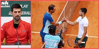 "Lot of things special about him, his journey, particularly last 6 months has been amazing" - Novak Djokovic on Carlos Alcaraz ahead of Madrid Open SF clash