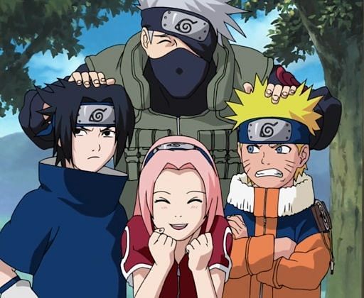 Team 7 in Naruto