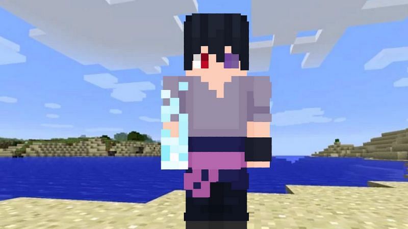 Sasuke skin (Image via Jungkook7 on MinecraftSkins)
