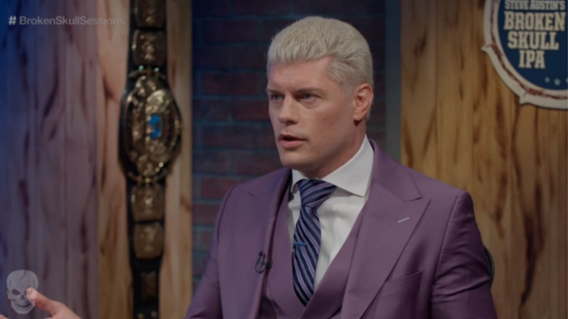 WWE RAW Superstar Cody Rhodes appeared on Broken Skull Sessions