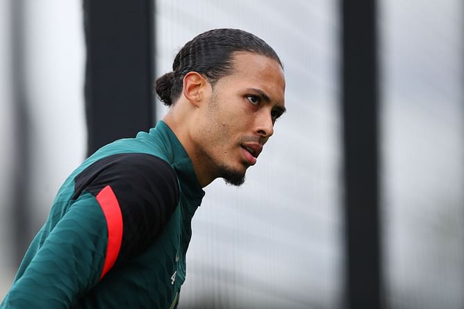 Is Virgil van Dijk playing for Liverpool in the Champions League final against Real Madrid tonight?