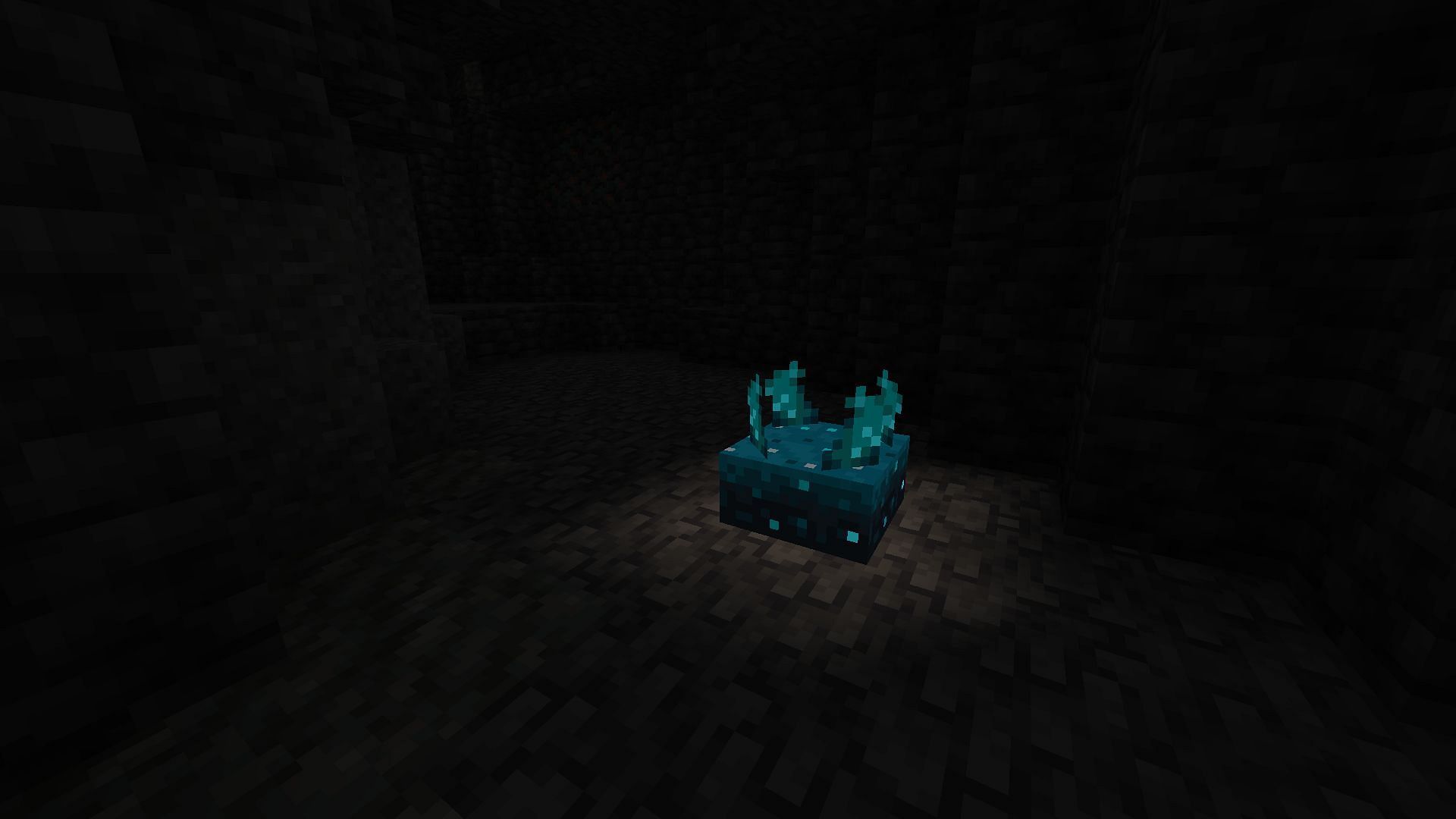 Sculk blocks and Warden will pick the closest vibrations (Image via Minecraft)