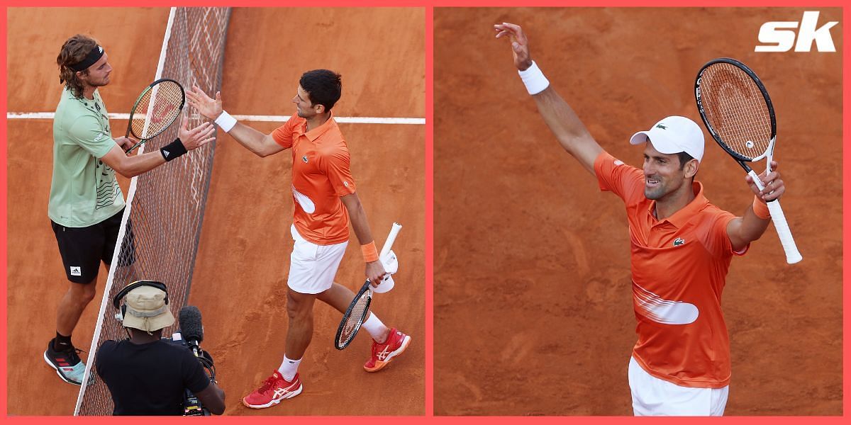 Novak Djokovic beat Stefanos Tsitsipas to win his first title of the year in Rome