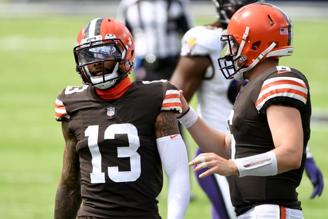 "Divided the team" - NFL analyst argues Baker Mayfield's disagreement with Odell Beckham Jr caused problems in Cleveland's dressing room