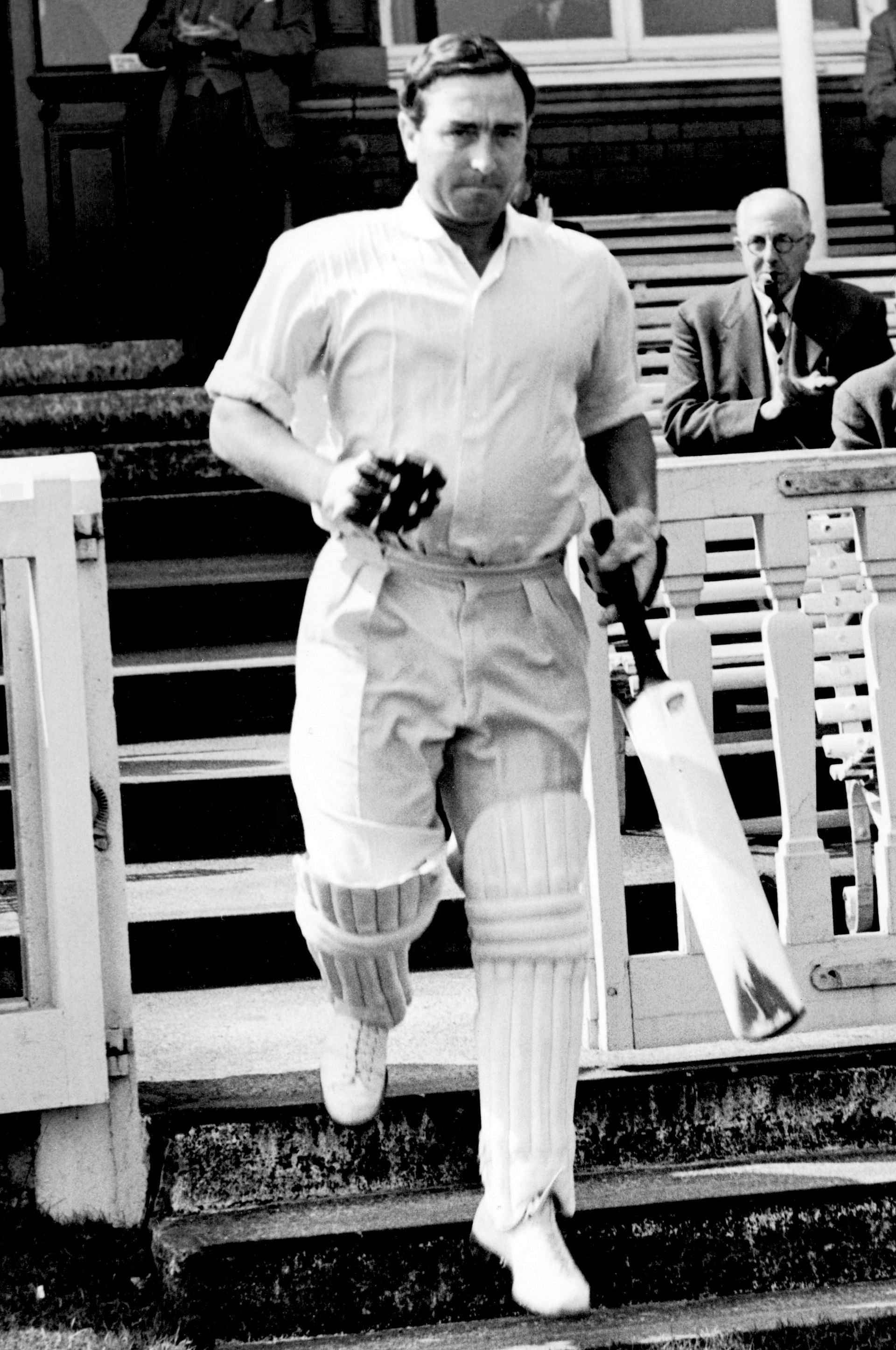 Denis Compton was a dashing and courageous batsman