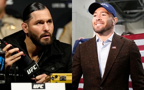 Jorge Masvidal (left); Colby Covington (right).