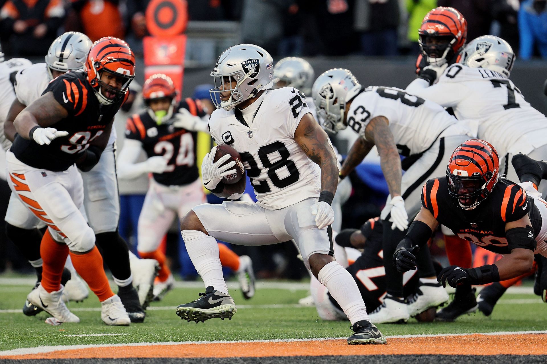 AFC Wild Card Playoffs - Las Vegas Raiders v Cincinnati Bengals