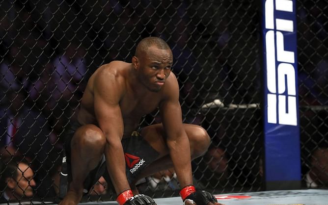 "Somebody gotta be the baddest" - Kamaru Usman teases octagon return with striking montage