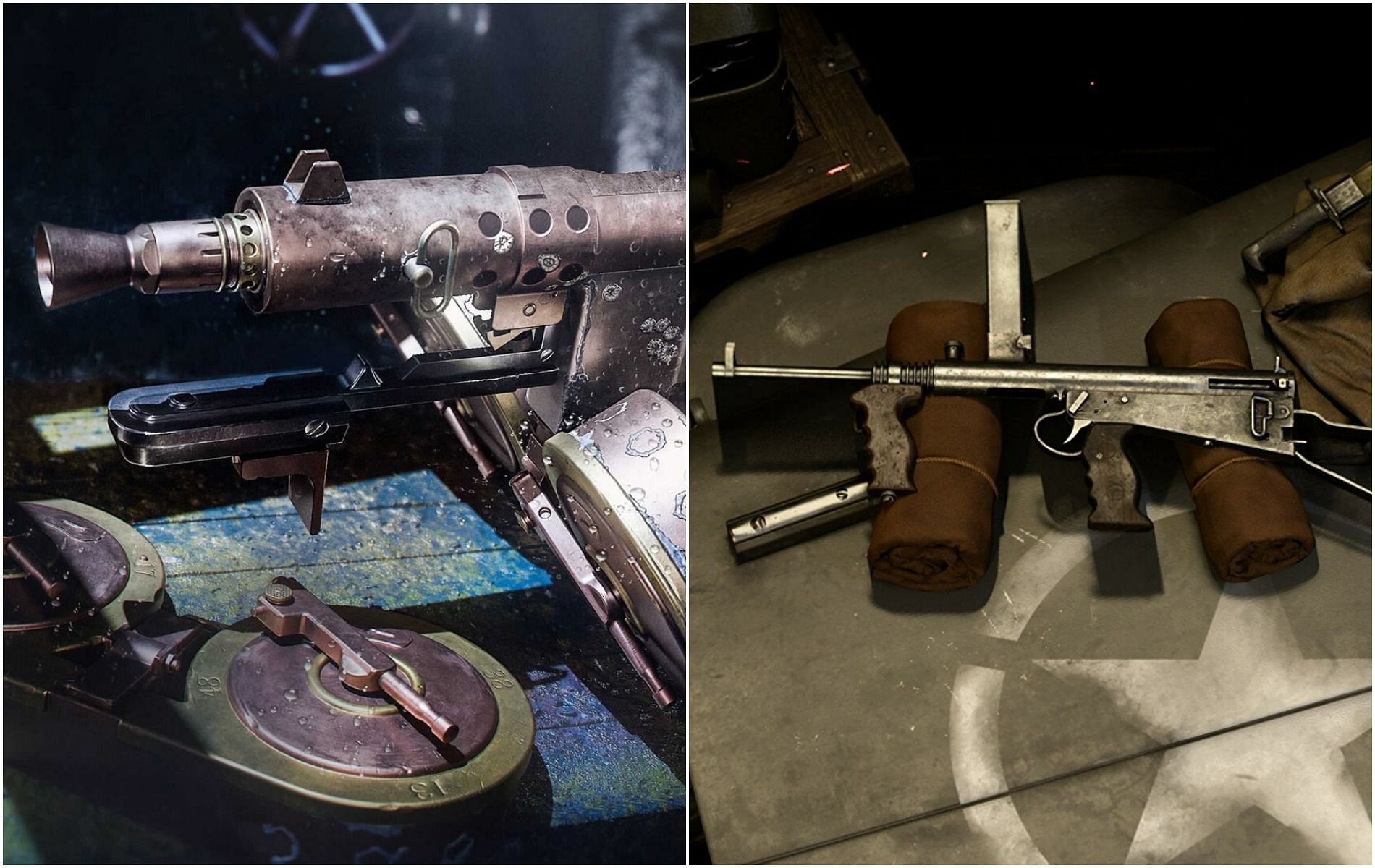 The Welgun and the Owen gun in Warzone season 3 (image via Activision)