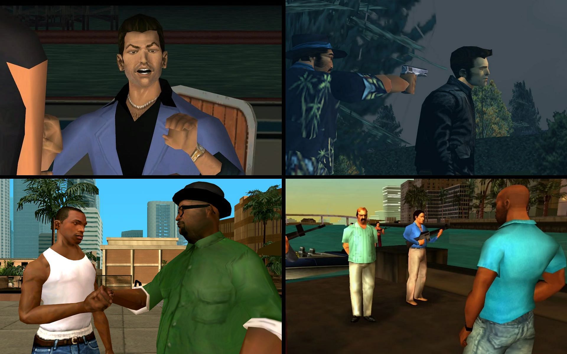 The GTA franchise comprises many classic games (Image via Rockstar Games)