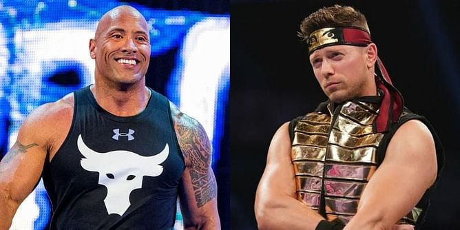 The Miz reflects on facing The Rock in his first match back in WWE