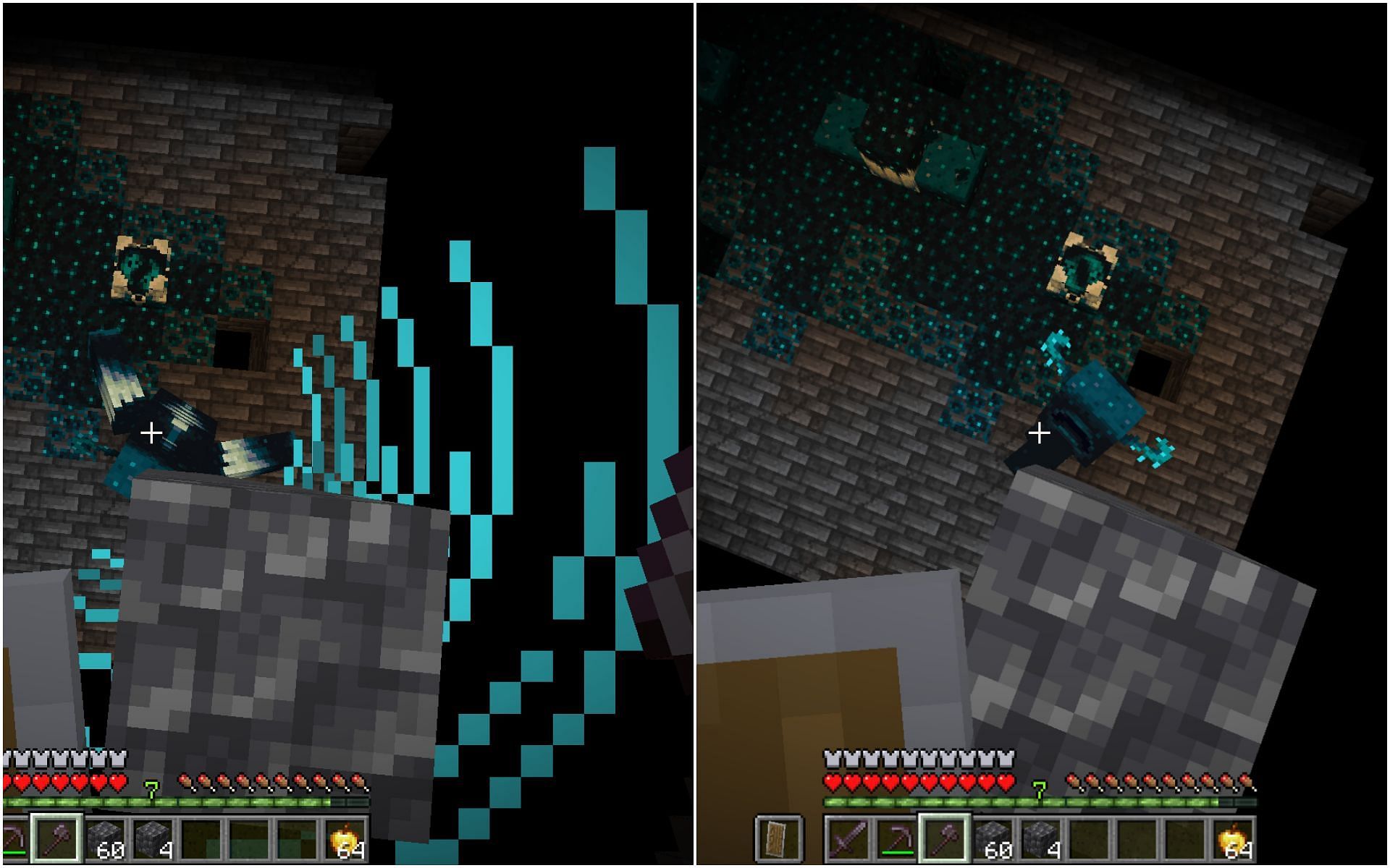 New ranged attack and increased detection range (Image via Minecraft 1.19)