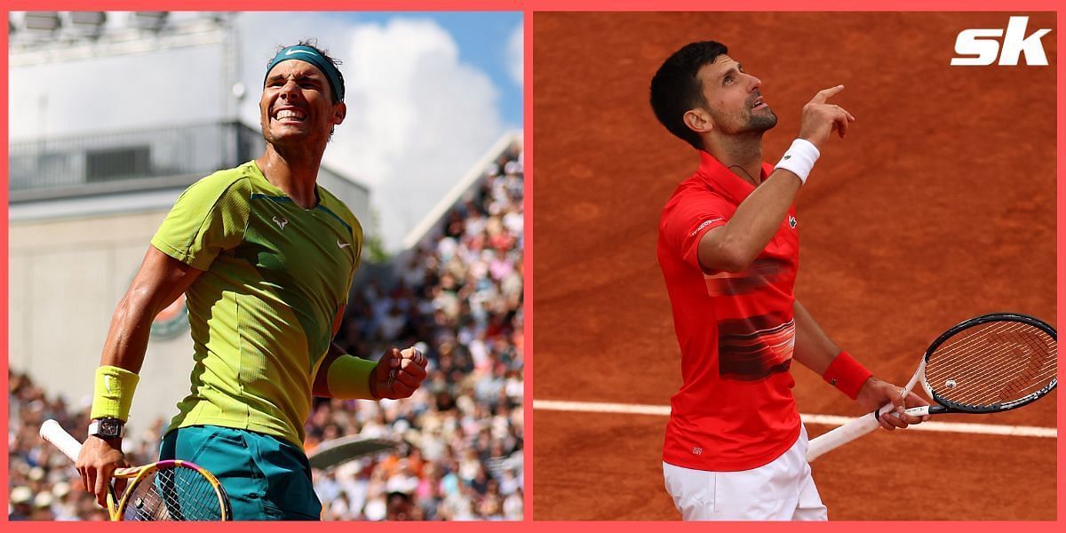 Rafael Nadal (left) and Novak Djokovic have reached the fourth round at Roland Garros