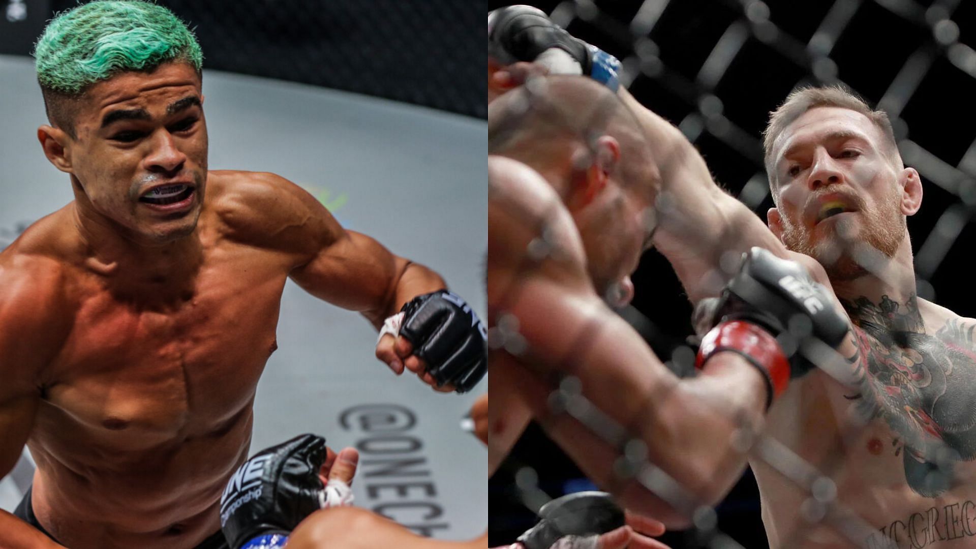 Fabricio Andrade (left) and Conor McGregor (right) [Photo Credits: ONE Championship and Getty]