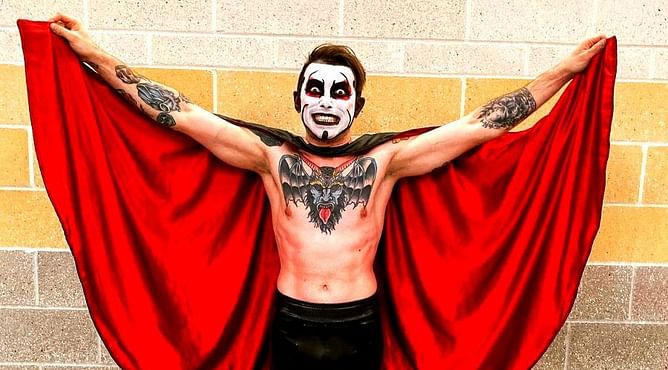 Cursed with success: AEW's Danhausen has his critics, but he doesn't seem to mind