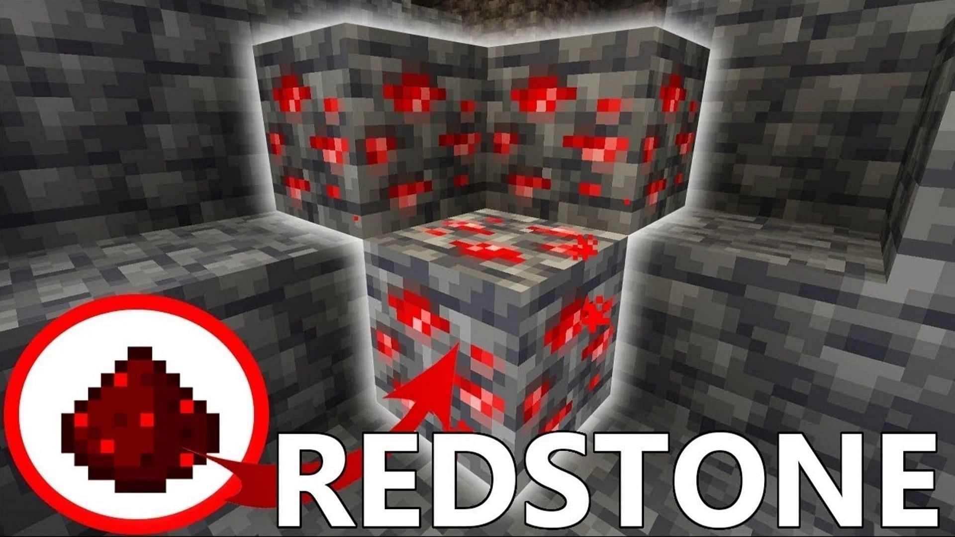Without redstone ore, players are limited in their mechanical builds (Image via RajCraft/YouTube)