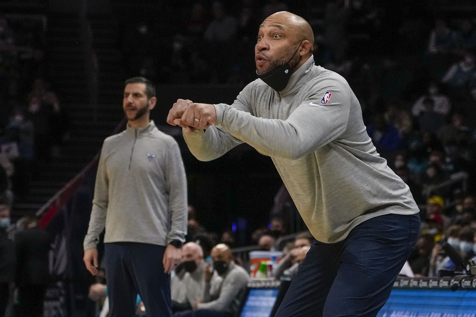 Darvin Ham could replace former Charlotte Hornets head coach James Borrego. [Photo: Swarm and Sting]