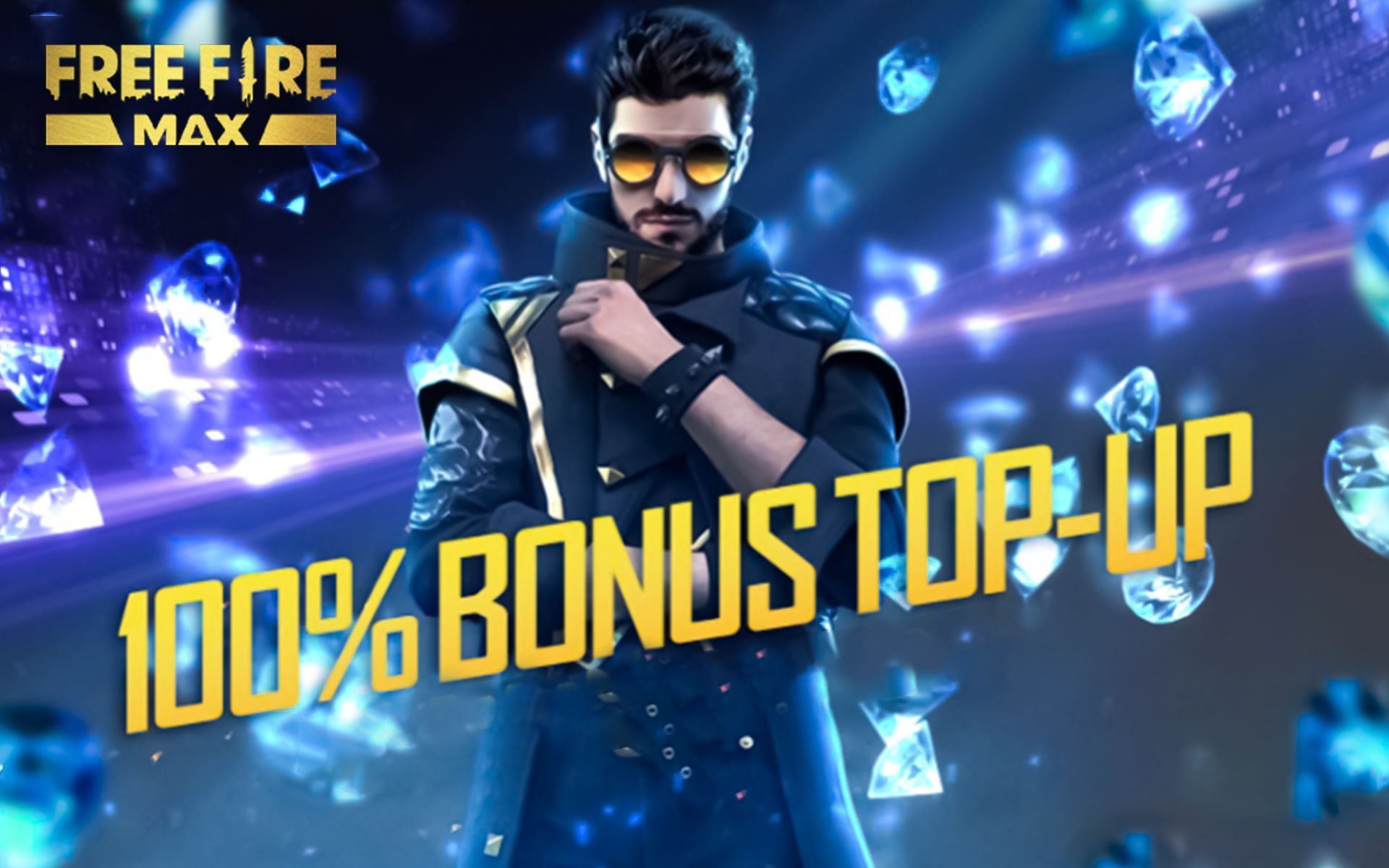 Free Fire MAX is offering 100% Top Up Bonus to players (Image via Sportskeeda)