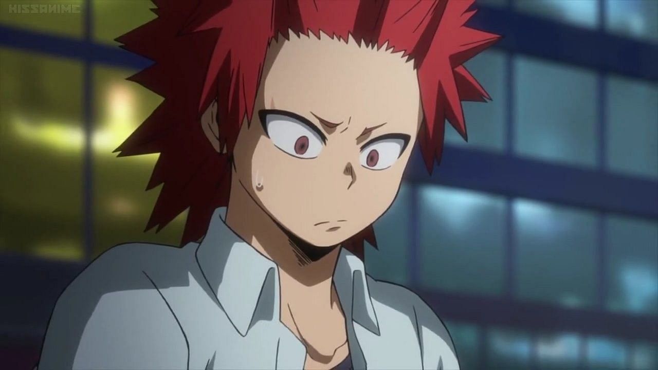 Kirishima as seen in the series&#039; anime (Image via Studio Bones)