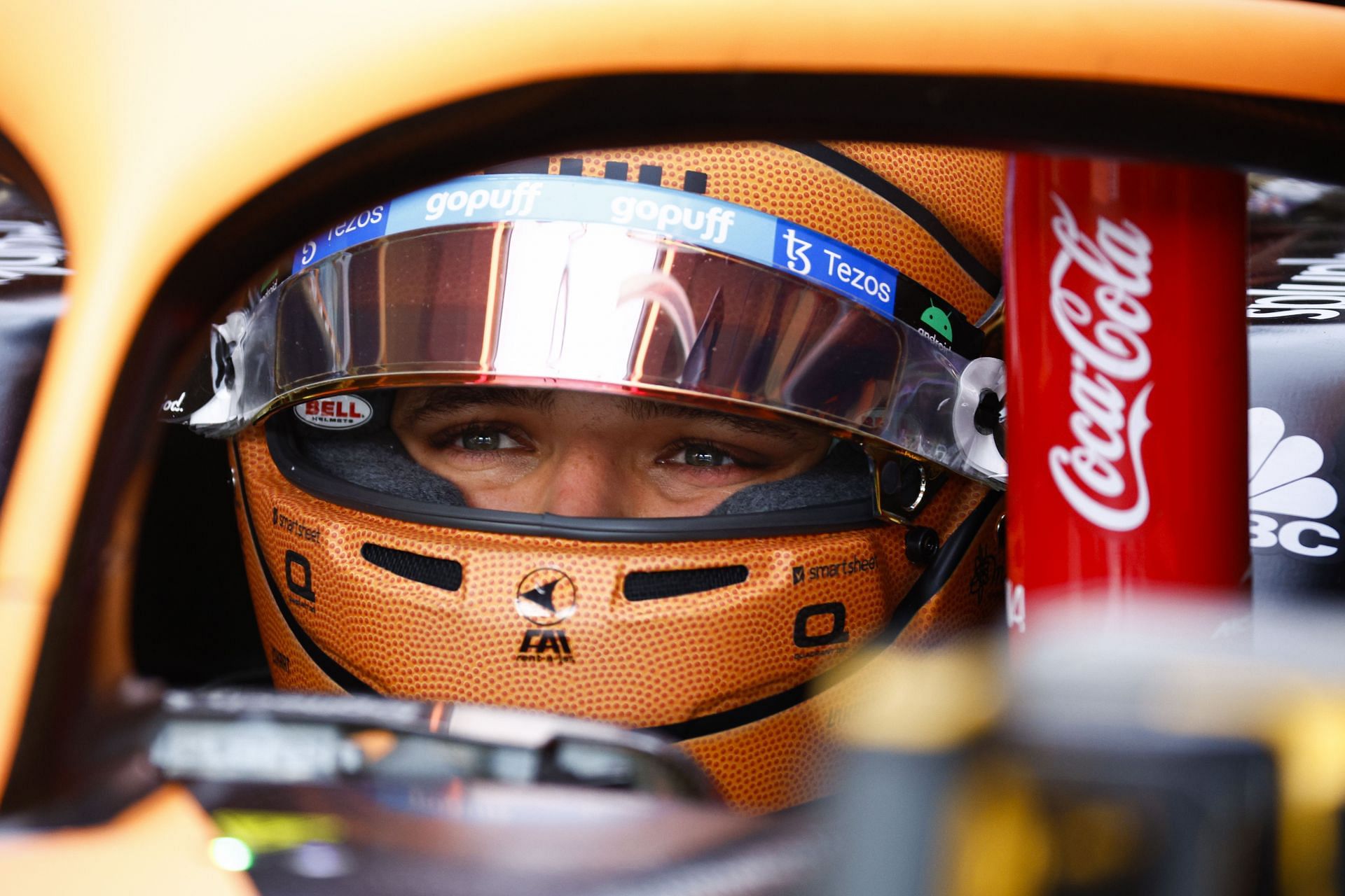 Lando Norris during the F1 Grand Prix of Miami - Practice